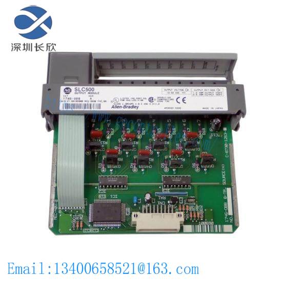 1746-ob8_output_module_slc_500.jpg Allen Bradley 1746-OB8 Output Module, SLC 500 - High Performance, Robust Industrial Control Solution
