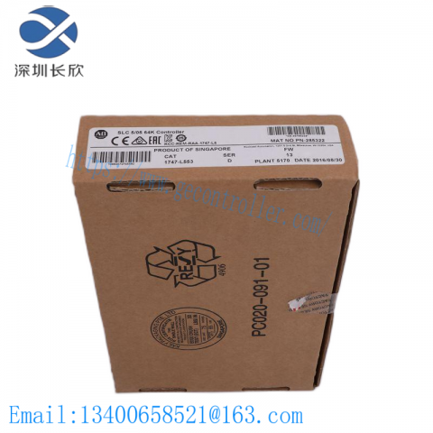 Allen-Bradley 1747-L553 SLC 5/05 64K Controller - Efficient Industrial Control Solution