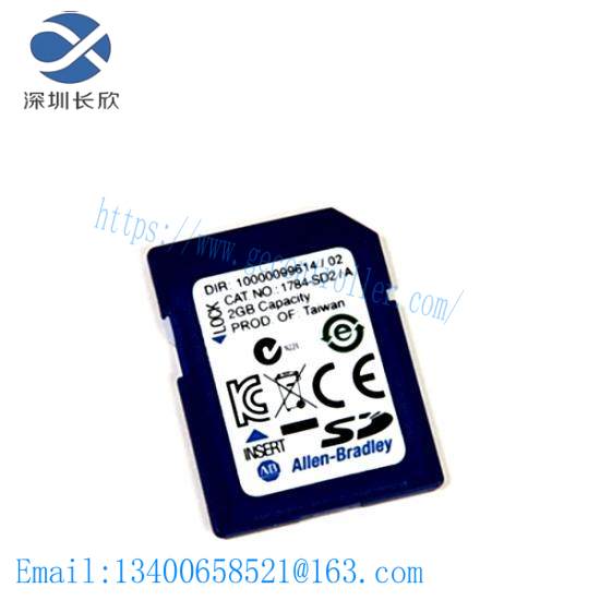 1784-sd2_secure_digital_sd_memory_card.jpg Allen Bradley 1784-SD2 Secure Digital (SD) Memory Card for ControlLogix Controllers