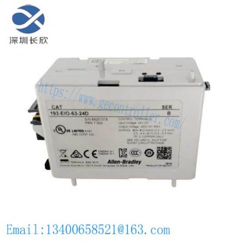 Mitsubishi 193-EIO-63-24D | I/O Overload Control Relay Module