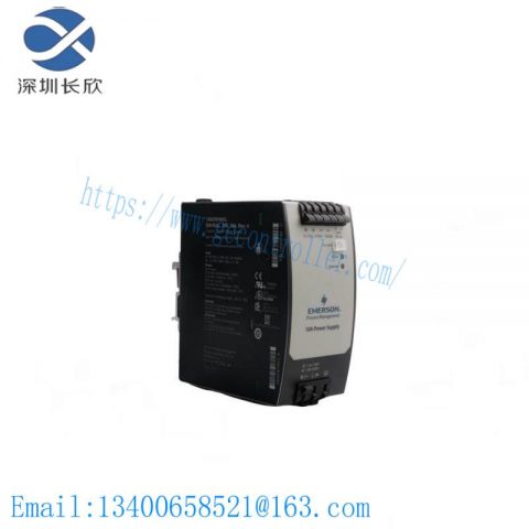 EMERSON 1X00781H01L Power Supply, High Efficiency & Reliability Module
