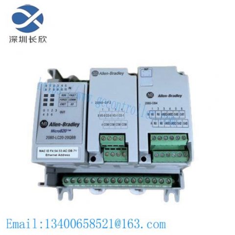 Rockwell Automation 2080-OB4 Digital Output Module, Control System Components