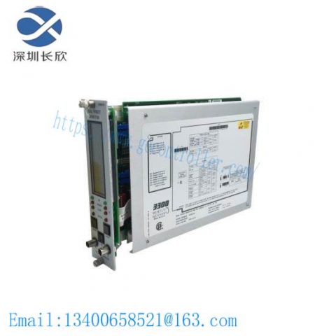 Bently Nevada 3300/20 Dual Thrust Monitor, Precision Monitoring for Industrial Control Systems