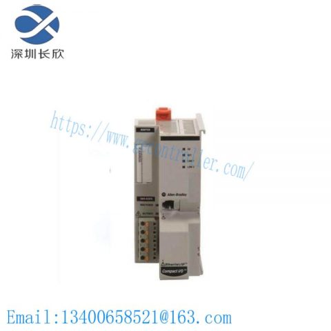 Allen-Bradley AB 5069-AENTR I/O Adapter Module - Advanced Ethernet Communication for Industrial Automation