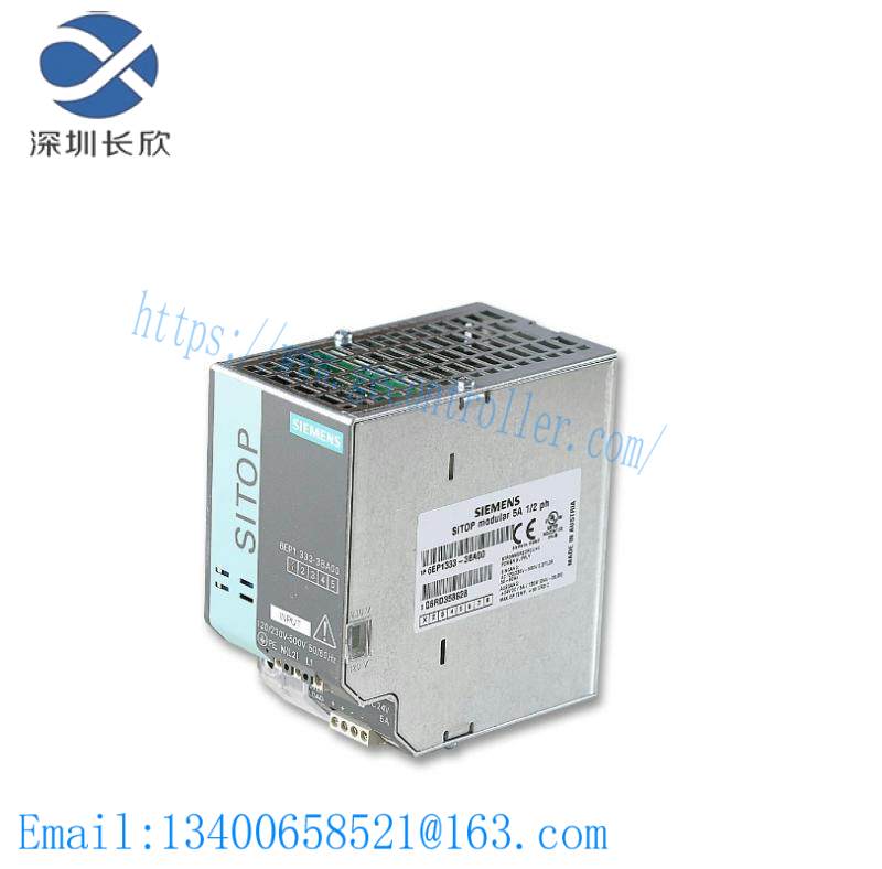 6ep1_334-3ba00_siemens_sitop_power_supply.jpg SIEMENS 6EP1 334-3BA00 SITOP Power Supply - High-Performance, Reliable DC Power Solution