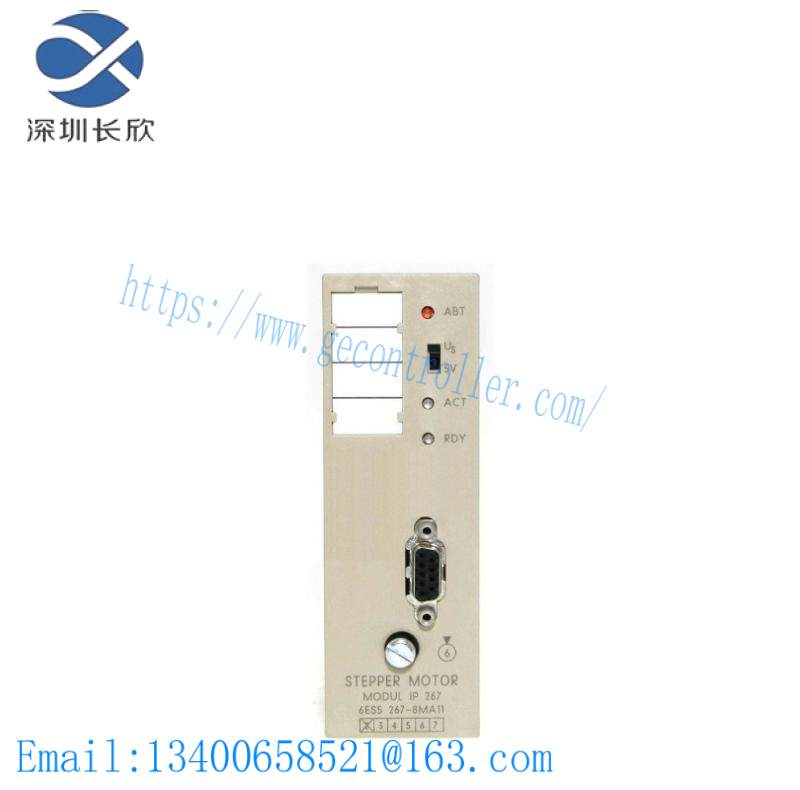 6es5267-8ma11_siemens_motor_control_module.jpg SIEMENS 6ES5267-8MA11 Motor Control Module: Drive Efficiency at its Peak