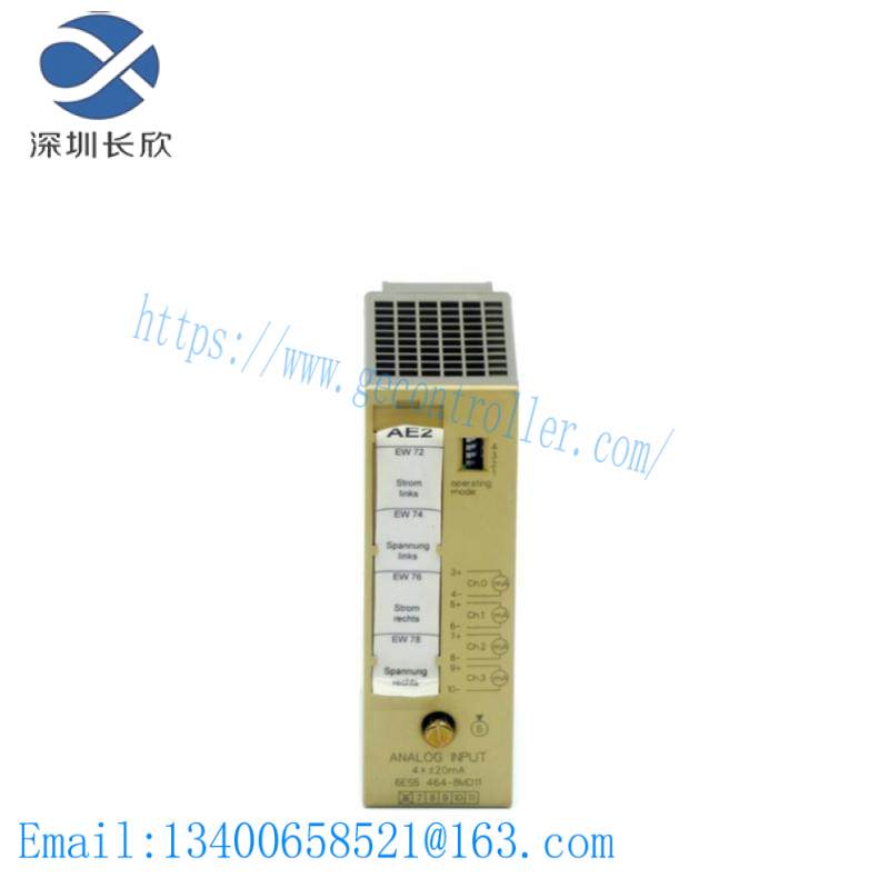 6es5464-8mf21_siemens_analog_input_module.jpg SIEMENS SIMATIC S5 464 Analog Input Module, 6ES5464-8MF21, PLC Systems
