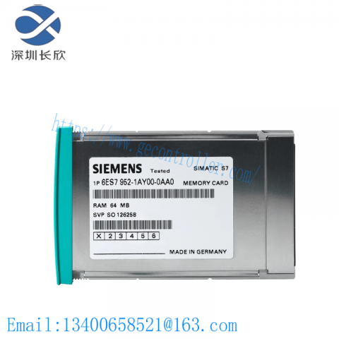 SIMENS S7, 6ES7952-0KF00-0AA0 Memory Card