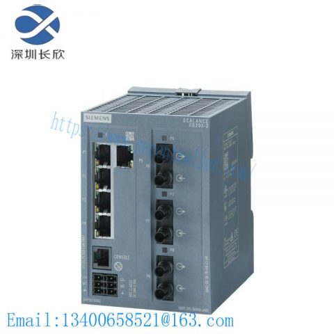 SIEMENS SCALANCE X204-2 Redundant Power Supply - Industrial Ethernet Switch