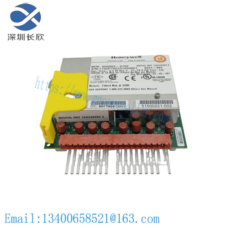 900h03-0102_honeywell_controledge_digital_ouput_module.jpg Honeywell 900H03-0102 ControlEdge Digital Output Module