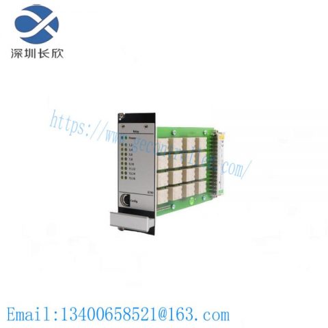 EMERSON A6740/10 - 16 Channel Output Relay Module, Advanced Industrial Control Solutions