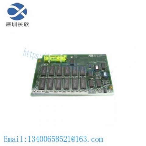 ABB 086318-501 Static RAM Module for Industrial Control Systems