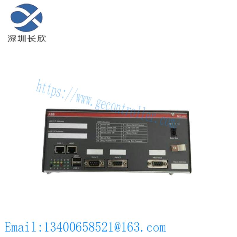 abb_1tge102009r2300_mlink_control_unit.jpg ABB 1TGE102009R2300 - MLink Control Unit, Advanced Industrial Automation Solution
