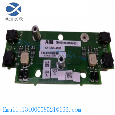 ABB 3BHE036346R0101 XZ C825 A101 Card - Advanced Process Control Module