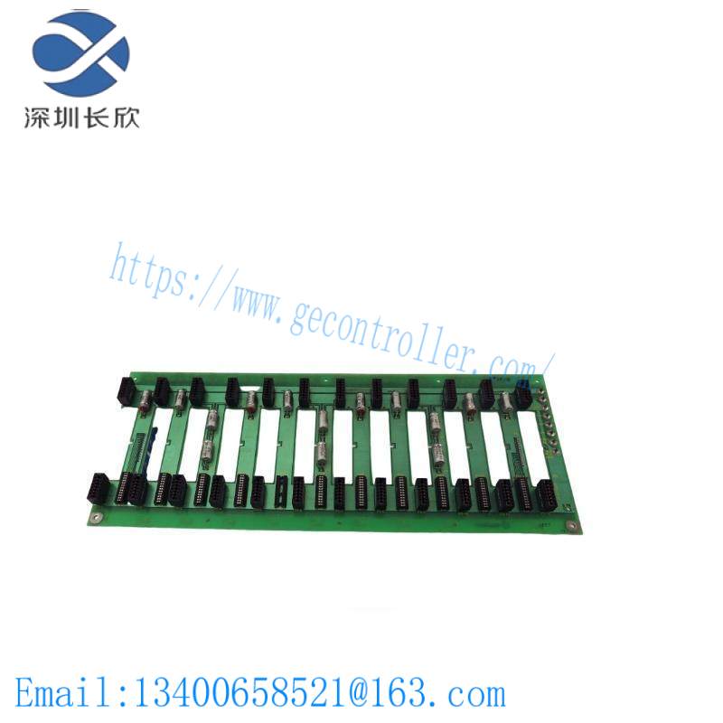 abb_6632003a1_slot_printed_circuit_board_backplane.jpg ABB 6632003A1 - Modular Circuit Board Backplane