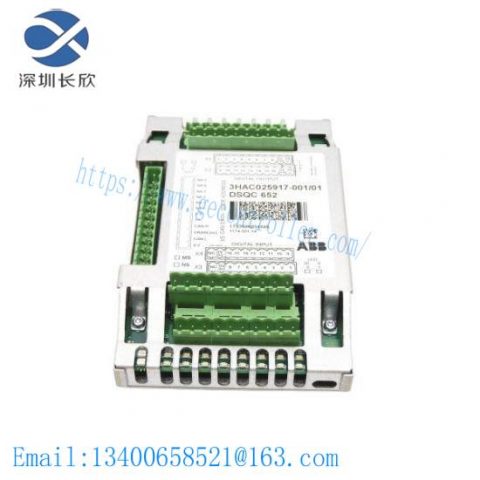 ABB DSQC652 3HAC025917-001/01 Industrial I/O Unit