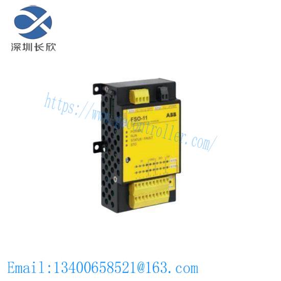 abb_fso-11_afety_functions_module.jpg ABB FSO-11 Safety Functions Module, Advanced Industrial Control Solution
