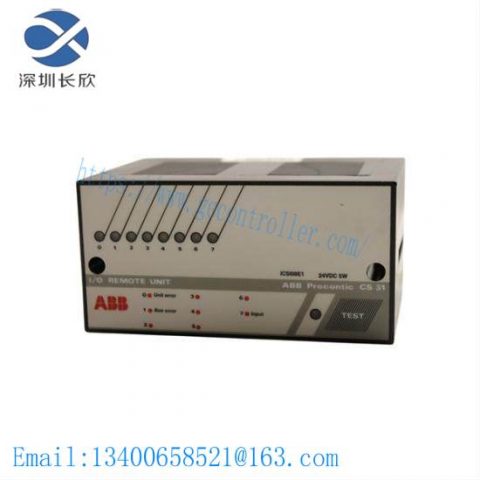 ABB ICSI08E1 Binary Input Unit - Advanced Industrial Control Solution