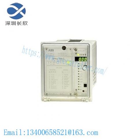 ABB SPAJ140C-AA: Advanced Current & Earth Fault Relay, Industrial Automation, Control Systems