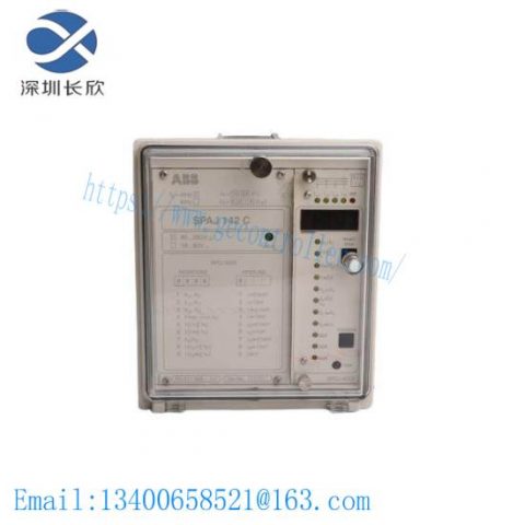 ABB SPAJ142C RS611006-AA: Advanced Overcurrent and Earth-Fault Relay, Industrial Control Solutions