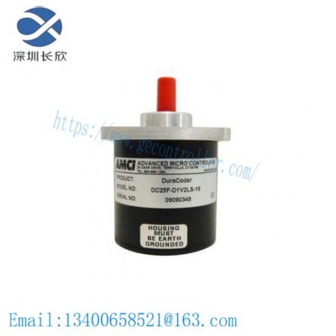 AMCI DC25F-D1V2LS-16 Industrial Rotary Shaft Encoders