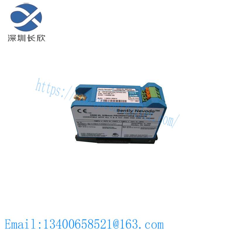bently_nevada_330180-x1-cn_mod_145004-141_proximity_sensor.jpg Bently Nevada 330180-X1-CN Proximity Sensor: MOD:145004-141