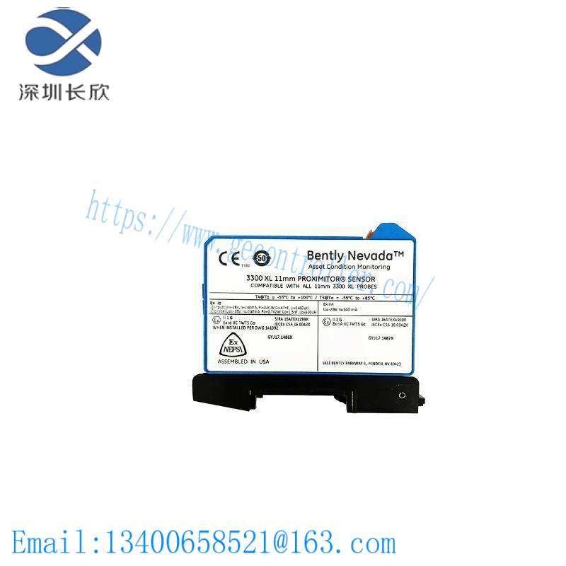 Bently Nevada 330780-X1-CN: 148367-16, 3300 XL, 11mm Proximity Sensor