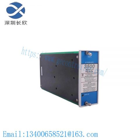 Bently Nevada 3500/15 106M1079-01 Power Supply Module: Precision Engineering for Industrial Control
