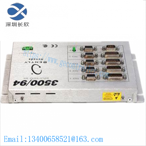 Bently Nevada 3500/94 VGA Display Monitor: Industrial Control Solution for Enhanced Visibility