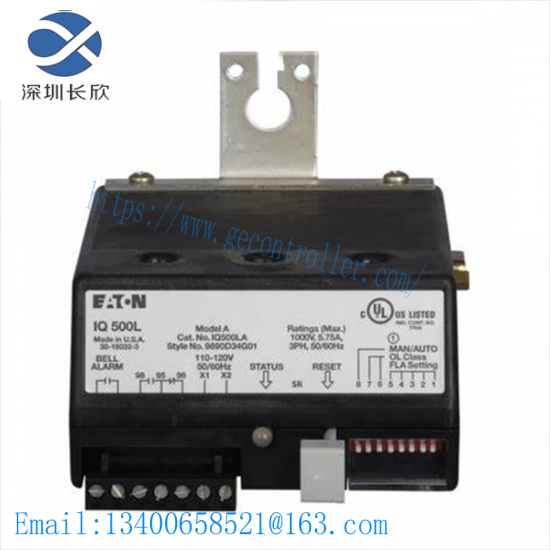 cutler-hammer_iq500l_a_5738_overload_relay.png Cutler-Hammer IQ500L/A 5738 Overload Relay, Electrical Control Solutions