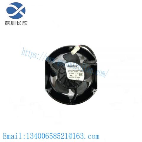 ABB D1751P24B8PP340 4-wire Cooling Fan, Precision Engineering for Industrial Cooling Solutions