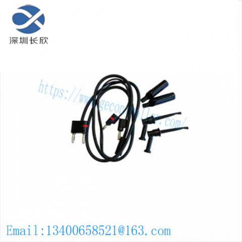 EMERSON 00375-0004-0001 Lead Set with Connector, Designed for Industrial Control Systems