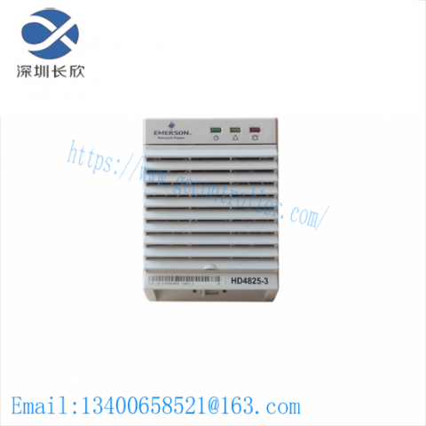 EMERSON HD4825-3, High-Performance Rectifier Module for Industrial Control Systems
