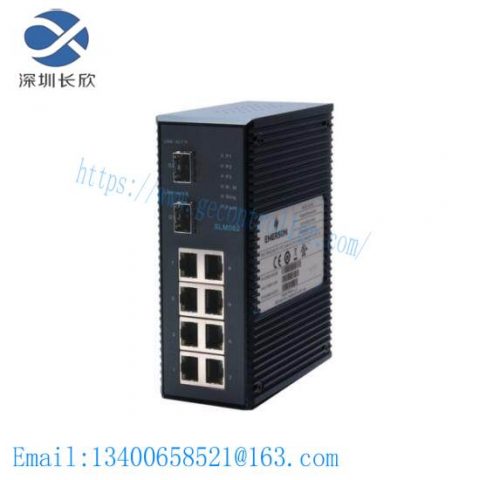 EMERSON IC086SLM082, 10-Port Managed Industrial Switch