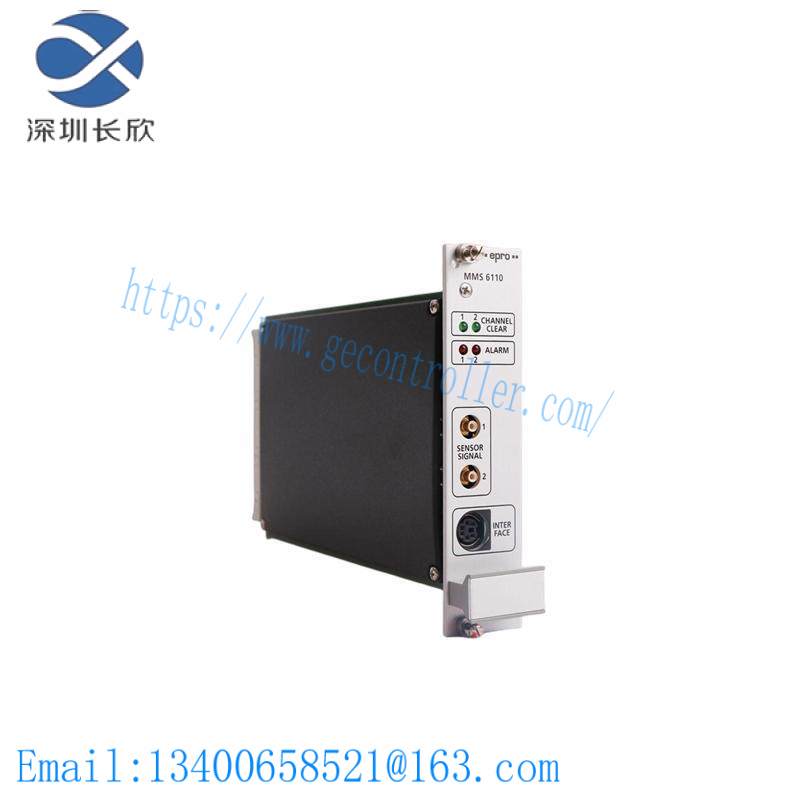 epro_mms6110_vibration_monitor.jpg EPRO MMS6110 Vibration Monitor - Reliable Sensor for Industrial Control