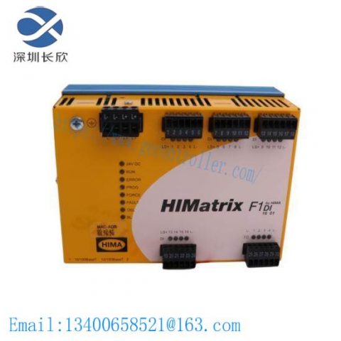 Hima F1 DI 16 01: Safety-Driven Control Module for Industrial Automation