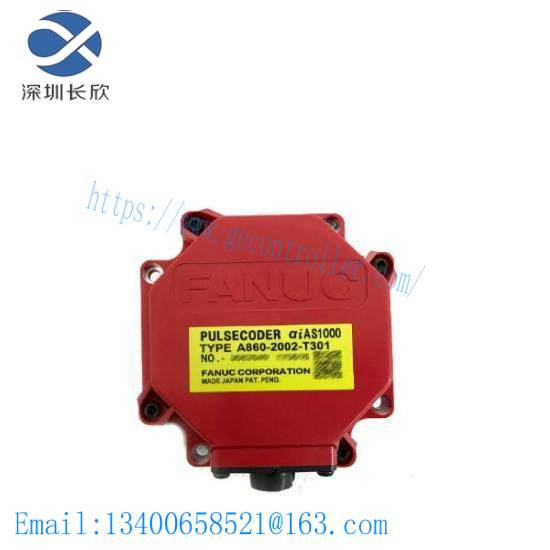 fanuc_a860-2002-t321_pulsecoder.jpg Fanuc A860-2002-T321: High-Precision Rotary Encoder, Industrial Automation Module