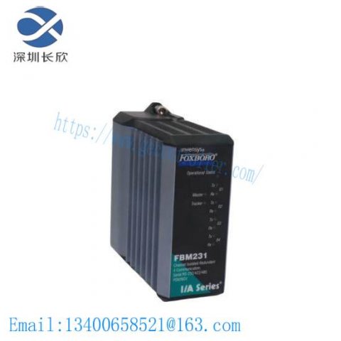 FOXBORO FBM231 P0926GV DCS CARD MODULE