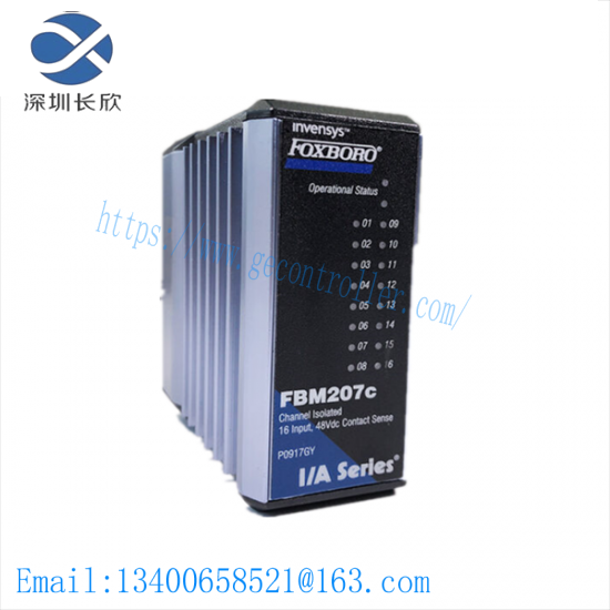 foxboro_fbm207_p0914td.png FOXBORO FBM207 P0914TD - High-Performance Process Control Module