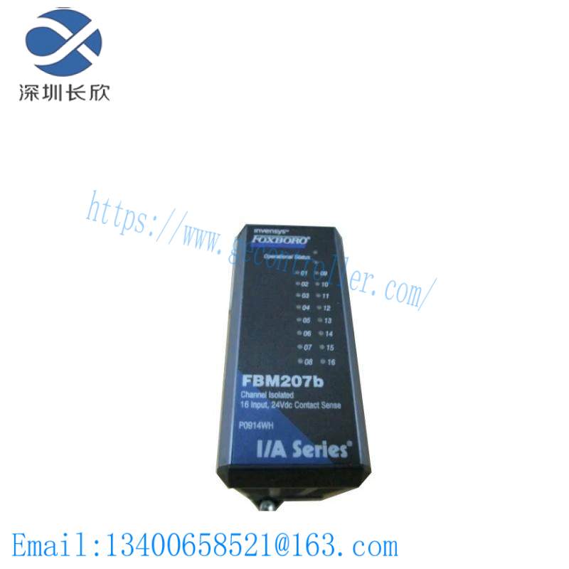 foxboro_fbm207_p0914td_3.jpg FOXBORO FBM207 P0914TD - High-Performance Process Control Module