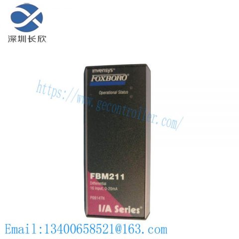 Foxboro FBM211 P0914TN Differential Input Module, Precision Control for Industrial Automation