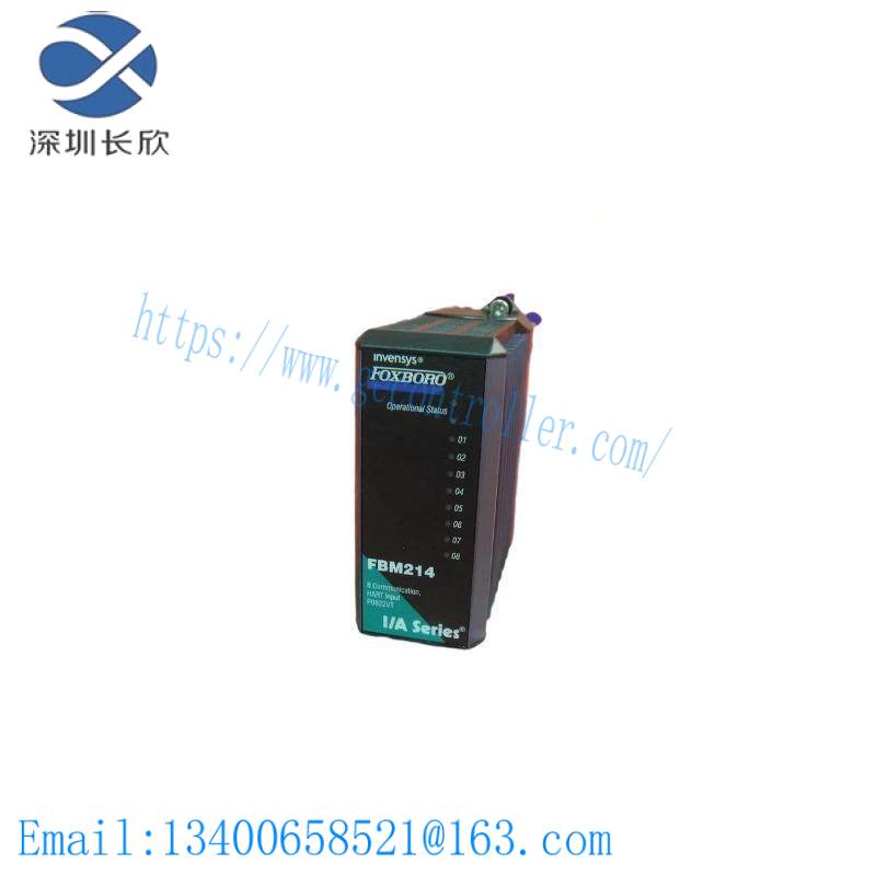 foxboro_fbm214_p0922vt_communication_input_interface_module.jpeg Foxboro FBM214 P0922VT Communication Input Interface Module - Advanced Networking Solution for Industrial Control Systems
