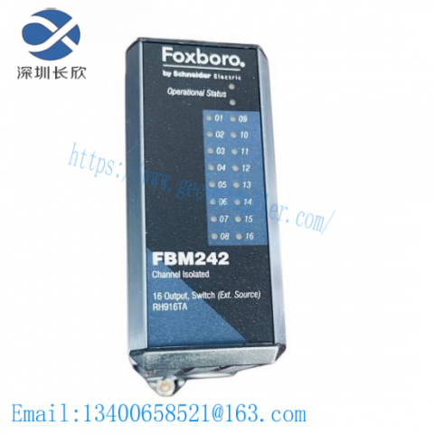 FOXBORO FBM242 RH916TA: Channel Isolated Output Module