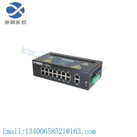 GE Networks 336A4940DNP516TX 16-Port Ethernet Switch for Industrial Control Systems
