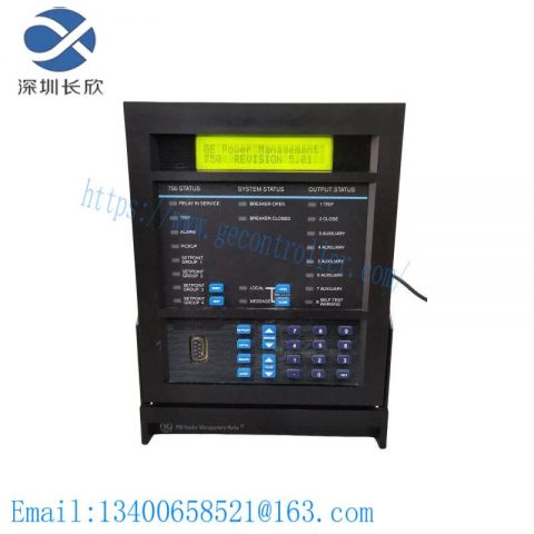 GE 750-P5-G5-D5-HI-A20-R: Advanced Feeder Management Relay for Industrial Control Systems