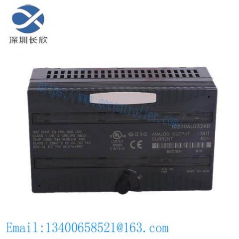 GE Fanuc IC200ALG326B - Industrial Automation Module, Precision Engineered for Critical Control Applications