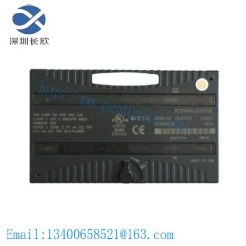 GE FANUC IC200ALG620 Analog Input I/O Module for Industrial Automation