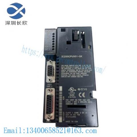 GE FANUC IC200CPU001 CPU: High-Performance Control Core for Industrial Automation