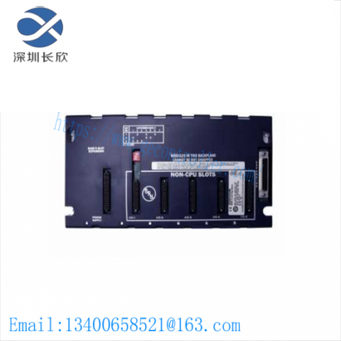 GE FANUC IC694CHS398 Serial Expansion Backplane with 5 Slots, Control & Automation