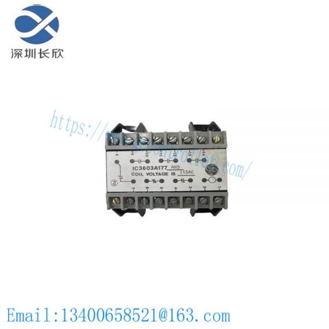 GE IC3603A177 RELAY MODULE - General Electric's Advanced Relay Module for Industrial Control Systems